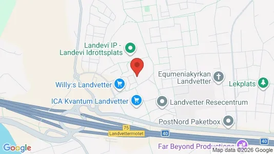 Lägenheter att hyra i Härryda - kort over placeringen