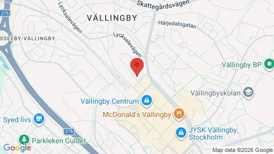 Lägenheter att hyra i Västerort - kort over placeringen