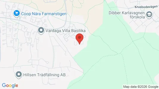 Lägenheter att hyra i Tyresö - kort over placeringen
