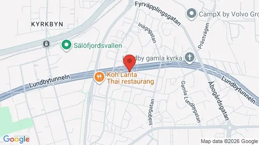 Lägenheter att hyra i Västra hisingen - kort over placeringen
