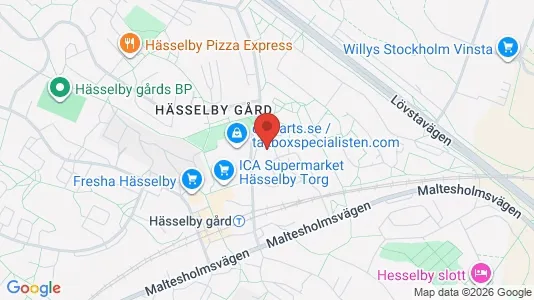 Lägenheter att hyra i Västerort - kort over placeringen