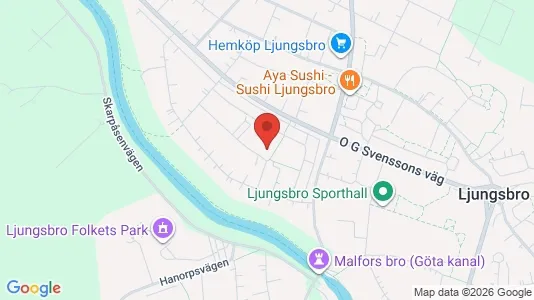 Lägenheter att hyra i Linköping - kort over placeringen