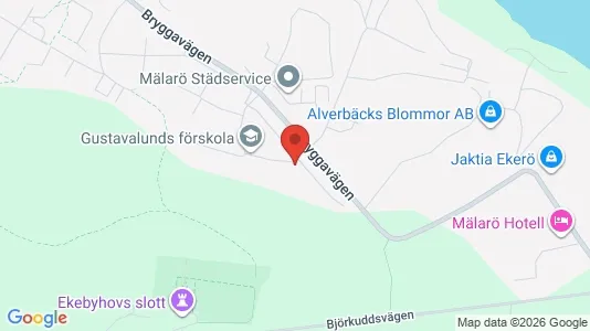 Lägenheter att hyra i Ekerö - kort over placeringen