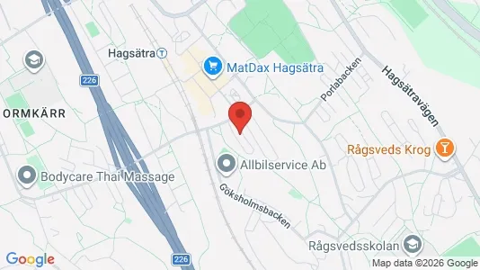 Lägenheter att hyra i Söderort - kort over placeringen