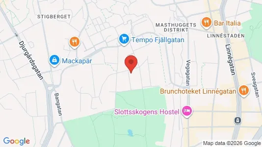 Lägenheter att hyra i Göteborg Centrum - kort over placeringen