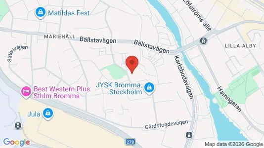 Lägenheter att hyra i Västerort - kort over placeringen