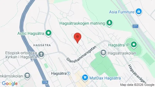 Lägenheter att hyra i Söderort - kort over placeringen