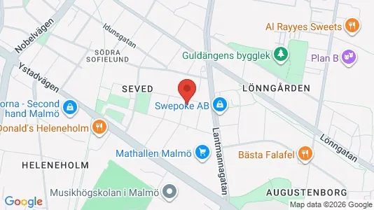 Lägenheter att hyra i Sofielund - kort over placeringen