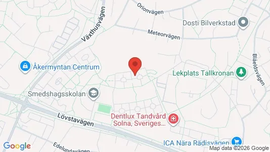 Lägenheter att hyra i Västerort - kort over placeringen