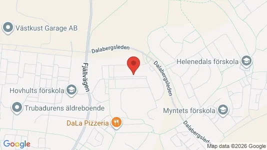 Lägenheter att hyra i Uddevalla - kort over placeringen