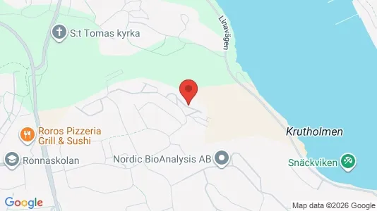 Lägenheter att hyra i Södertälje - kort over placeringen