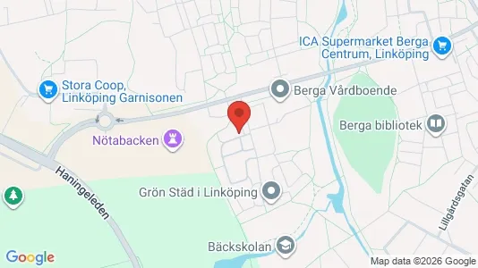 Lägenheter att hyra i Linköping - kort over placeringen