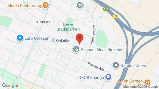 Lägenheter att hyra i Västerort - kort over placeringen
