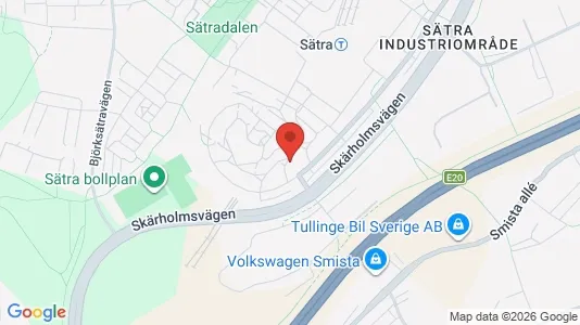 Lägenheter att hyra i Söderort - kort over placeringen