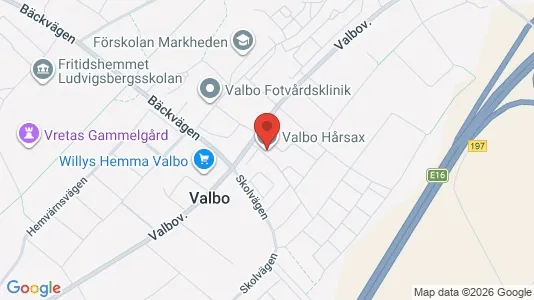 Lägenheter att hyra i Gävle - kort over placeringen