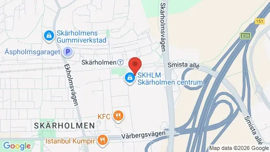 Lägenheter att hyra i Söderort - kort over placeringen