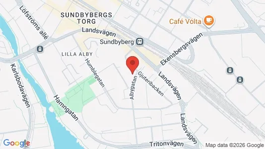 Lägenheter att hyra i Sundbyberg - kort over placeringen