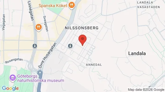 Lägenheter att hyra i Göteborg Centrum - kort over placeringen