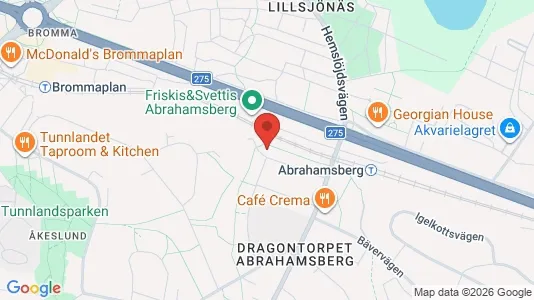Lägenheter att hyra i Västerort - kort over placeringen