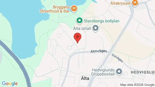 Lägenheter att hyra i Nacka - kort over placeringen