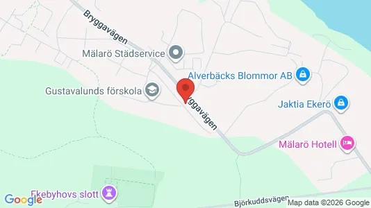 Lägenheter att hyra i Ekerö - kort over placeringen