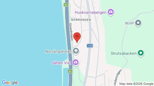 Lägenheter att hyra i Jönköping - kort over placeringen