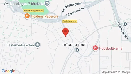 Lägenheter att hyra i Askim-Frölunda-Högsbo - kort over placeringen