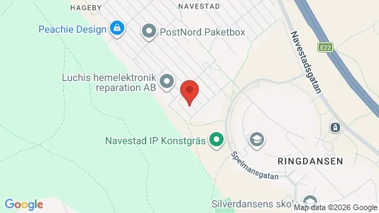 Lägenheter att hyra i Norrköping - kort over placeringen