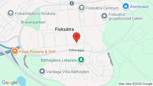 Lägenheter att hyra i Nacka - kort over placeringen