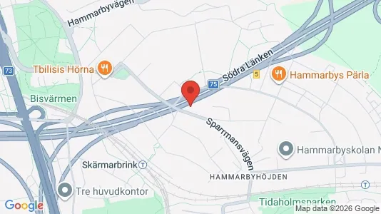 Lägenheter att hyra i Söderort - kort over placeringen