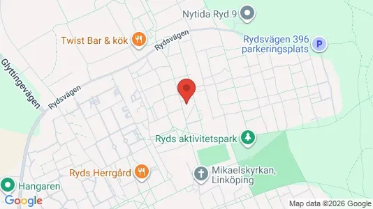 Lägenheter att hyra i Linköping - kort over placeringen