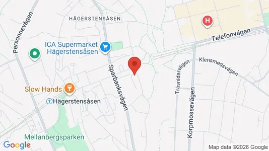 Lägenheter att hyra i Söderort - kort over placeringen