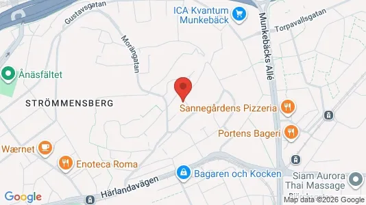Lägenheter att hyra i Örgryte-Härlanda - kort over placeringen