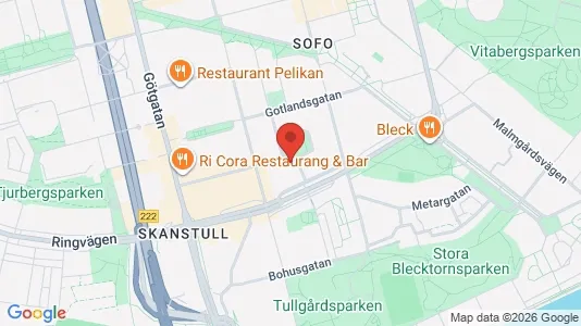 Lägenheter att hyra i Södermalm - kort over placeringen
