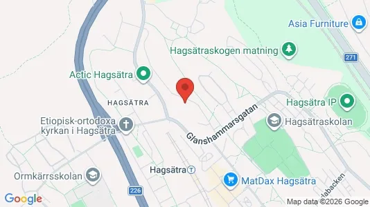Lägenheter att hyra i Söderort - kort over placeringen