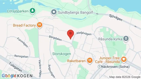 Lägenheter att hyra i Sundbyberg - kort over placeringen