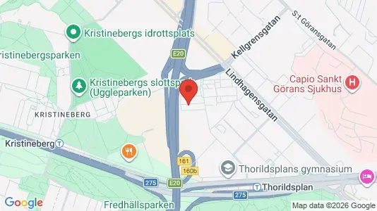Lägenheter att hyra i Kungsholmen - kort over placeringen