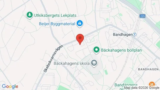 Lägenheter att hyra i Söderort - kort over placeringen