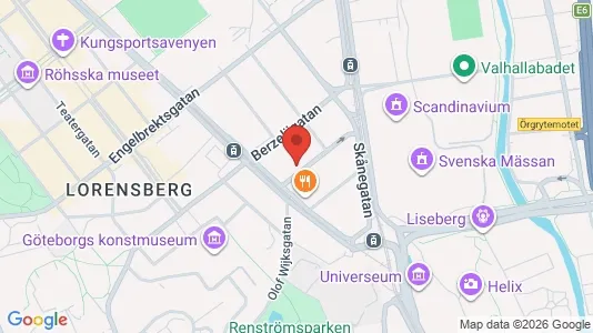 Lägenheter att hyra i Örgryte-Härlanda - kort over placeringen