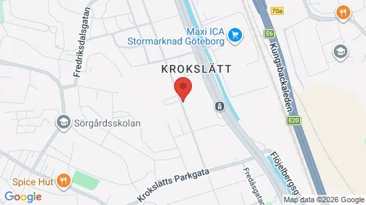 Lägenheter att hyra i Örgryte-Härlanda - kort over placeringen