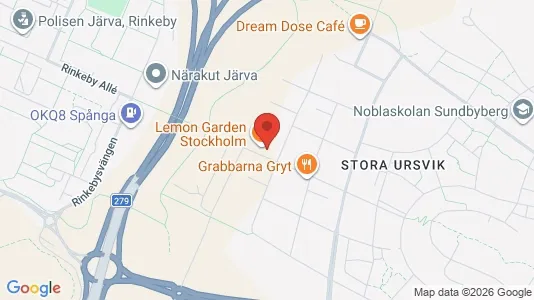 Lägenheter att hyra i Sundbyberg - kort over placeringen