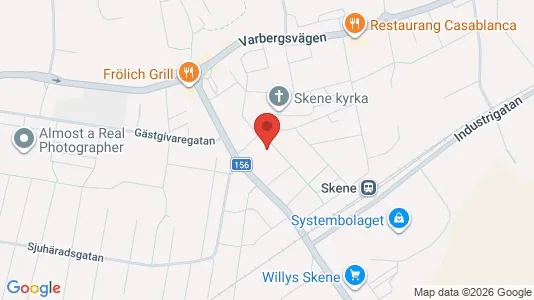 Lägenheter att hyra i Mark - kort over placeringen