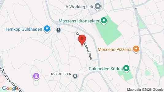 Lägenheter att hyra i Göteborg Centrum - kort over placeringen