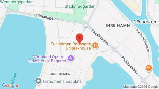 Lägenheter att hyra i Karlstad - kort over placeringen