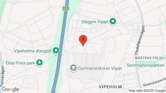Lägenheter att hyra i Lund - kort over placeringen