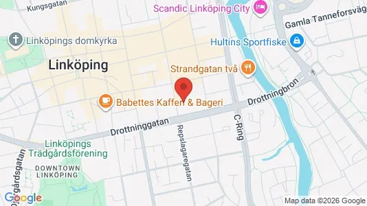 Lägenheter att hyra i Linköping - kort over placeringen