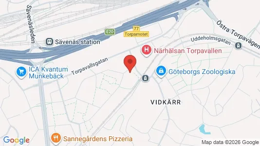 Lägenheter att hyra i Örgryte-Härlanda - kort over placeringen