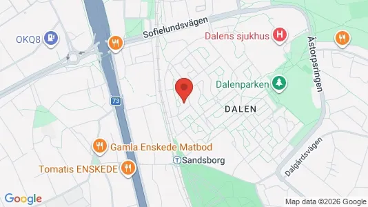 Lägenheter att hyra i Söderort - kort over placeringen