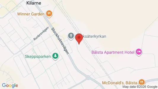 Lägenheter att hyra i Håbo - kort over placeringen