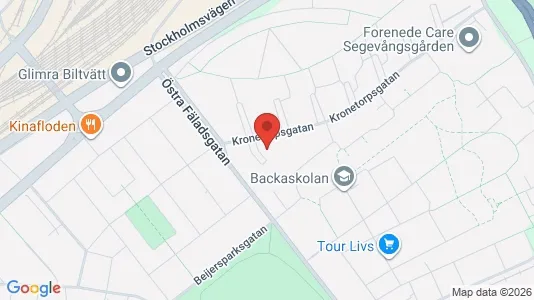 Lägenheter att hyra i Kirseberg - kort over placeringen
